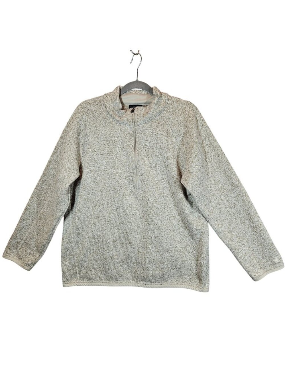Stormpack 1/4 Zip knit fleece line shirt Mens XL Speckled warm gorpcore outdoor